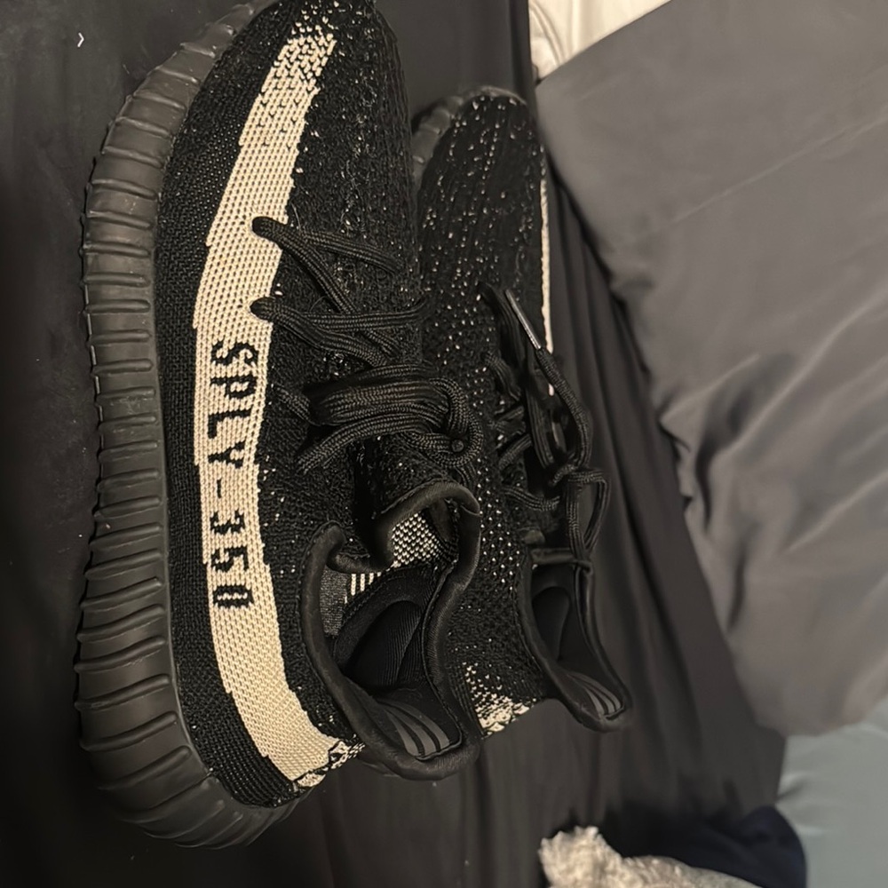 Kids Black and White Sneakers